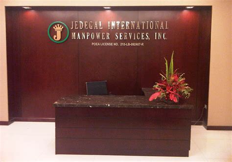 JEDEGAL INT`L MANPOWER SERVICES INC .